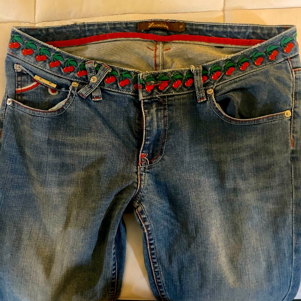 Luxirie cherry bomb jeans